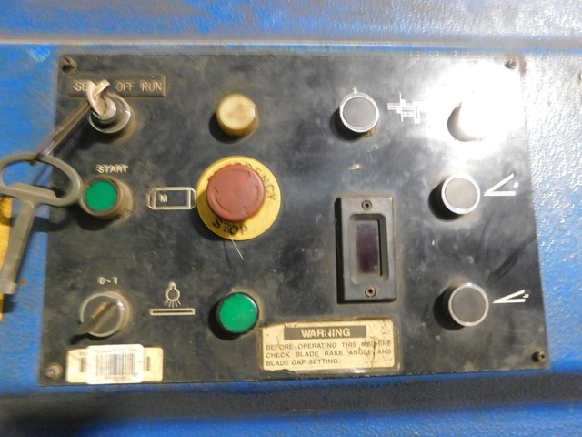 3/8" x 10' Atlantic #HDS10X3/8, shear, 39" Back Gauge - Image 5