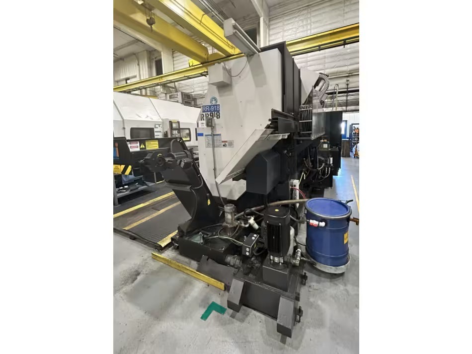 Mazak #Slant-Turn-50N, Cnc Lathe, 31.7" swing, 28" diameter x 81" L max, 750 RPM, 50 HP, 12 tool, tailstock - Image 5