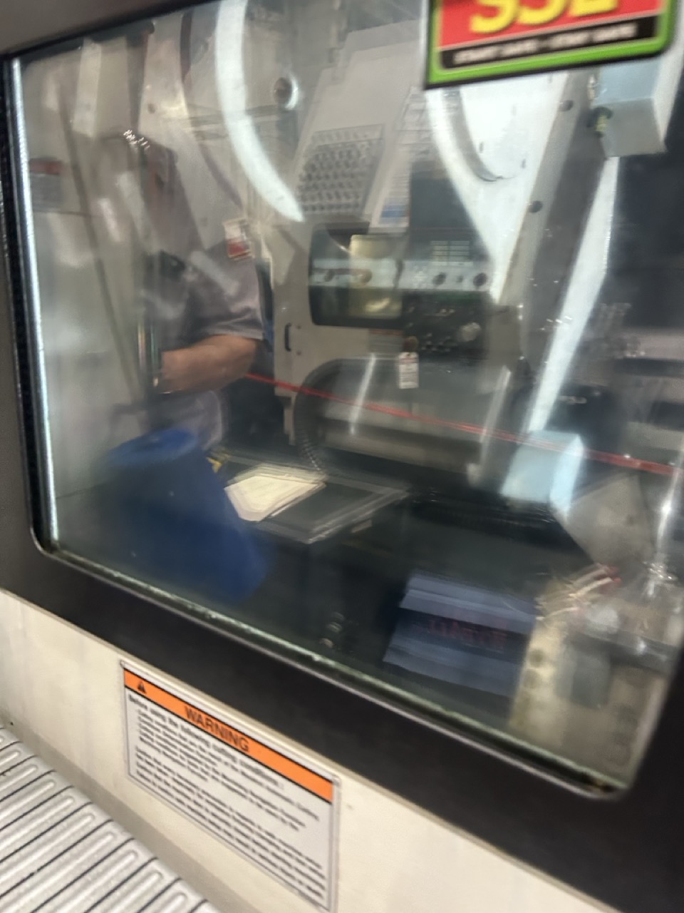 Mazak #Slant-Turn-50N, Cnc Lathe, 31.7" swing, 28" diameter x 81" L max, 750 RPM, 50 HP, 12 tool, tailstock - Image 8