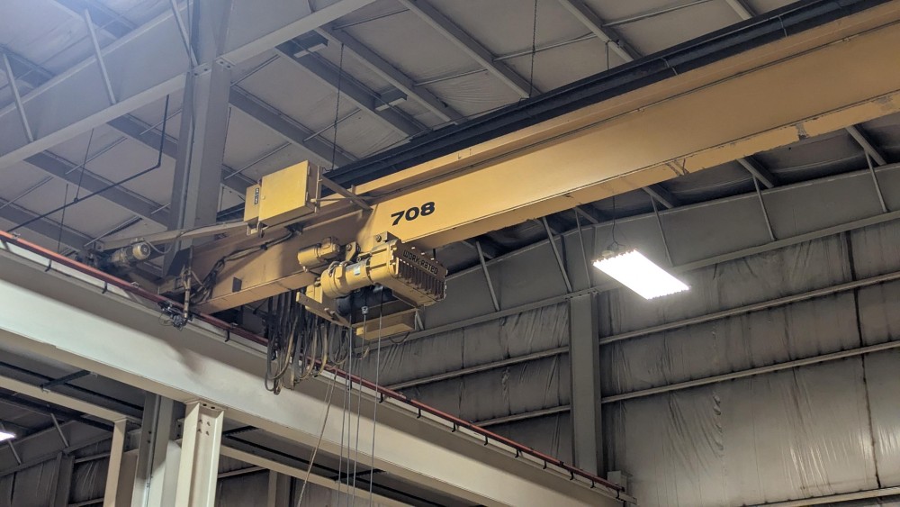 5 Ton, Acco Wright, 54' 5" Span, 20' Lift, Pendant, VFD All Motions, 1999, (3 available) #2704 - Image 3