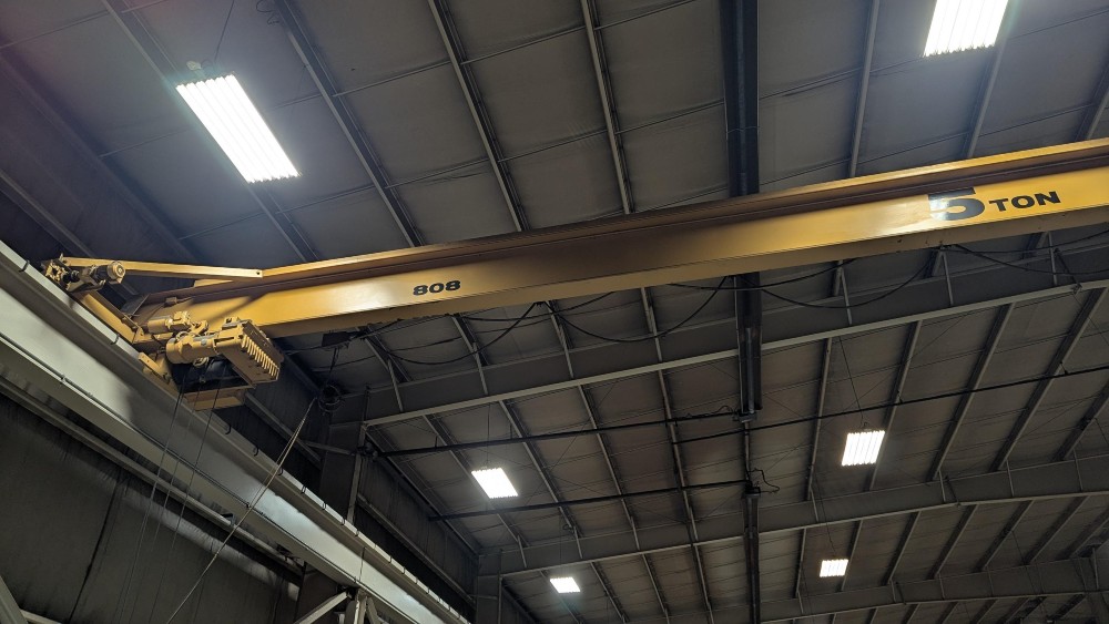 5 Ton, Acco Wright, 54' 5" Span, 20' Lift, Pendant, VFD All Motions, 1999, (3 available) #2704 - Image 7