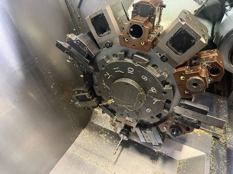 Okuma #LB-3000-EX-II, CNC lathe, 22.8" swing, 16.14" dia., 19.69" lgth, 30 HP, 5000 RPM, LNS Quickload Servo - Image 8