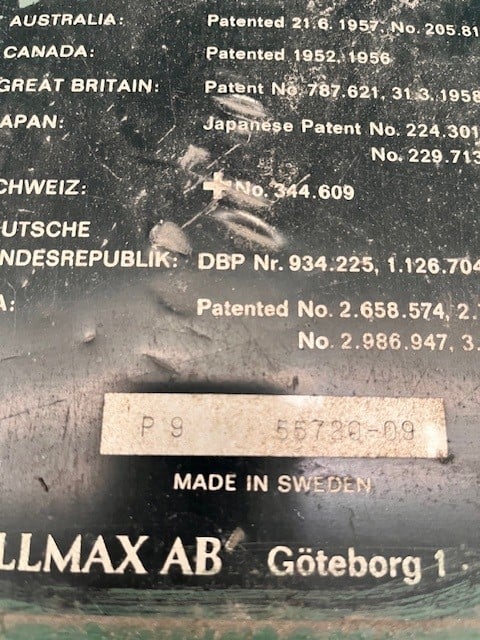 No. P9 Pullmax, 3/8" capacity, 2000/1500/1000/500 SPM, 10 stroke lengths: .080" - .320", 48" throat - Image 2