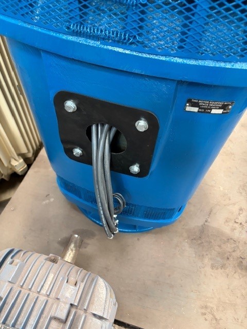 200 HP 1780 RPM U.S. Motors, Frame H445TP, HO200P2SLHX, weather protected enclosure type 1, vertical hallow - Image 3