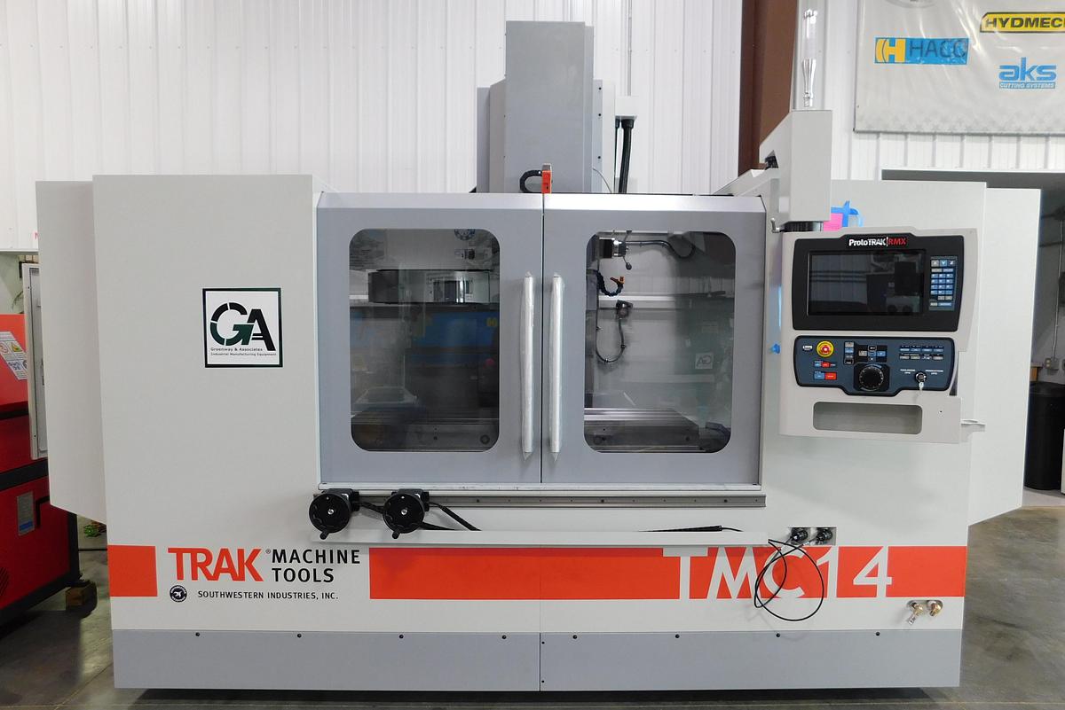 Trak #TMC14, CNC vertical machining center, 16 automatic tool changer, 60" X, 27" Y, 25" Z, 8000 RPM, #40 - Image 1