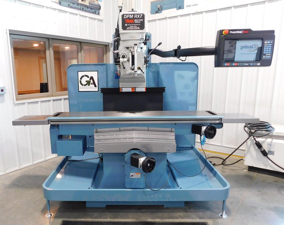 Trak #DPM-RX7, CNC vertical bed mill, 76