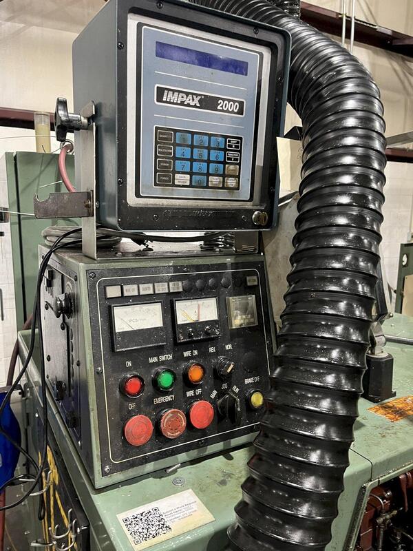 .27" x 2.36" Nakashimada #NP-60, 2-Die 3-Blow Cold Header, 1.97" shank length, 50-200 pieces/min., Impax - Image 5