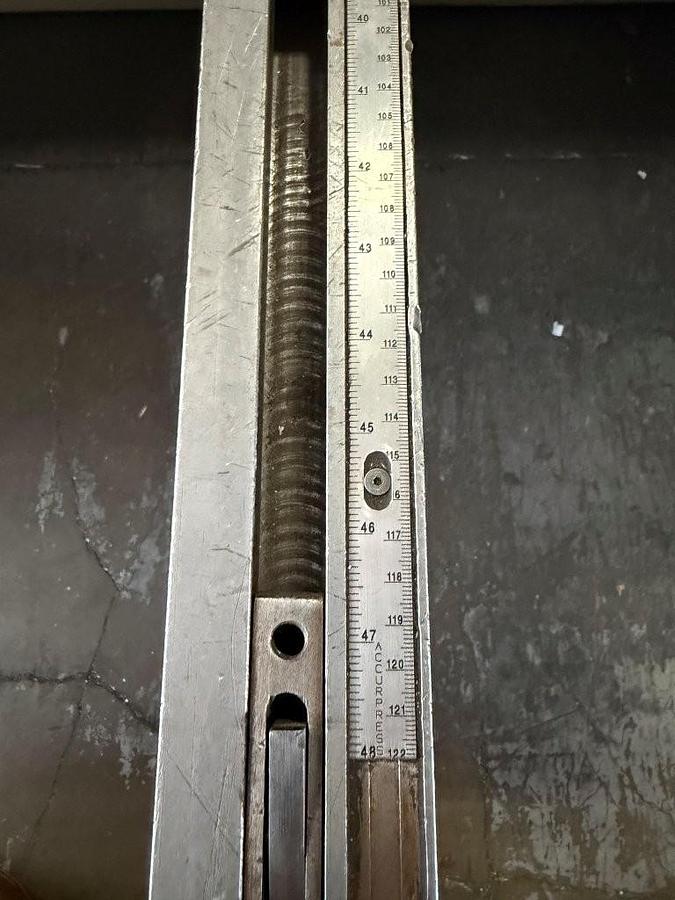 1/4" x 12' Accurshear #625012, CNC hydraulic shear, 20 SPM, 36" Back Gauge, Accurshear SC2 Backgauge Control - Image 4