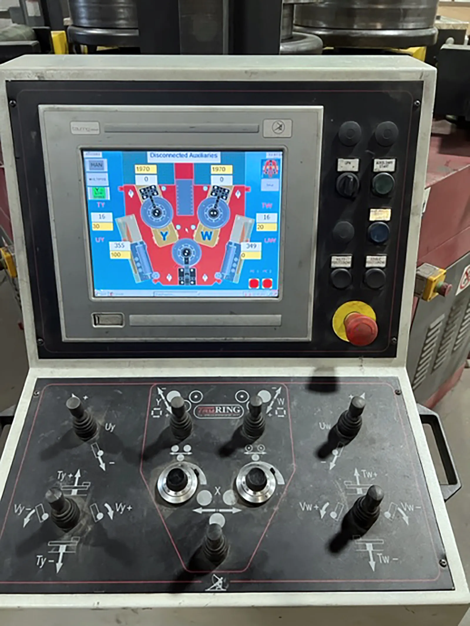 10" x 10" x .4" Tauring #Alpha-200, CNC Angle Bending Roll, (3) Driven Rolls, 19.29" Shaft diameter, 24.1 HP - Image 8