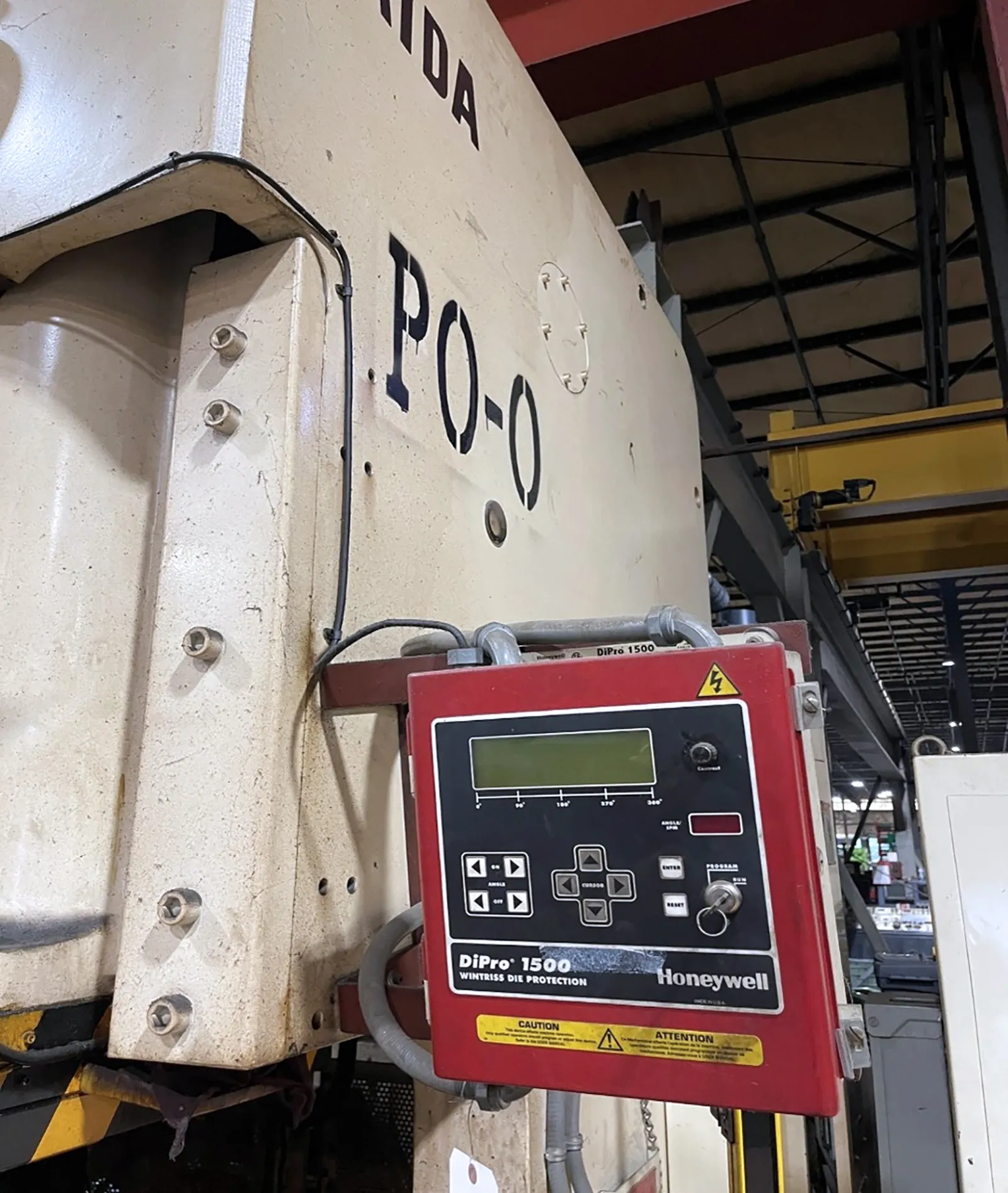 176 Ton, Aida #NC2-160(2), Straight Side Stamping Press, 7.8" Slide Stroke, 19.68" Die height, 1.18" Slide - Image 3