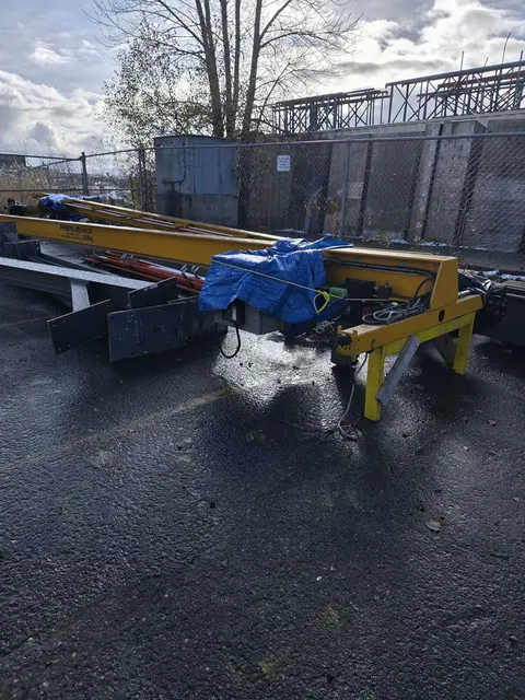 2 Ton, Stahl #TRSG-05,11,05C, Double Bridge Gantry Crane, 38' Span, 16' Lifting height, 12' Column height - Image 3