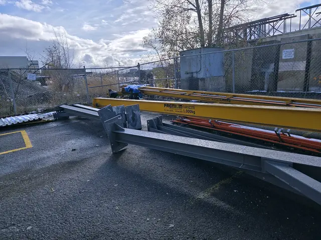 2 Ton, Stahl #TRSG-05,11,05C, Double Bridge Gantry Crane, 38' Span, 16' Lifting height, 12' Column height - Image 4