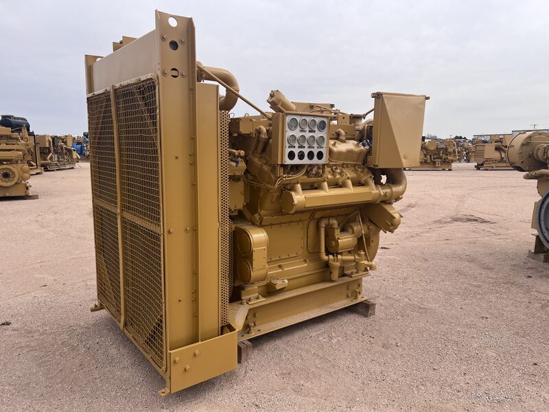 550 BHP Caterpillar #D379PCTA, industrial diesel engine, 1200 pumping - Image 1
