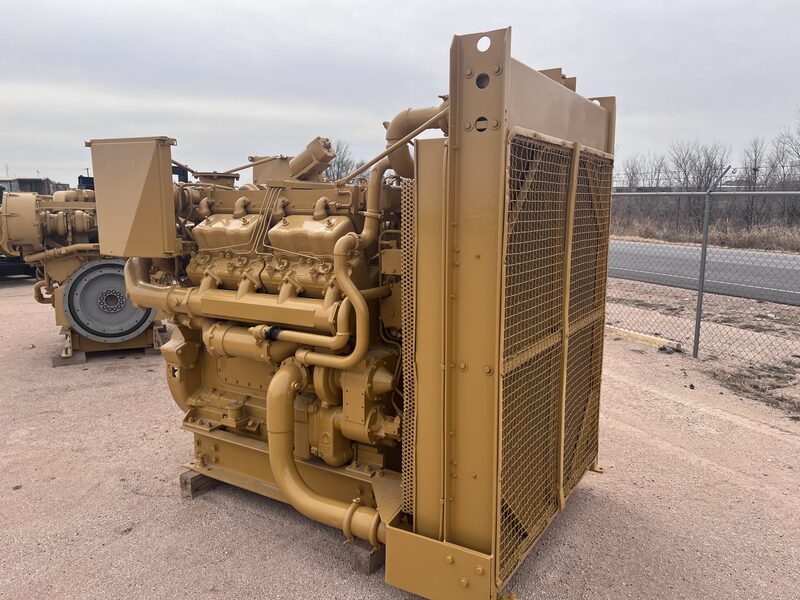 550 BHP Caterpillar #D379PCTA, industrial diesel engine, 1200 pumping - Image 2
