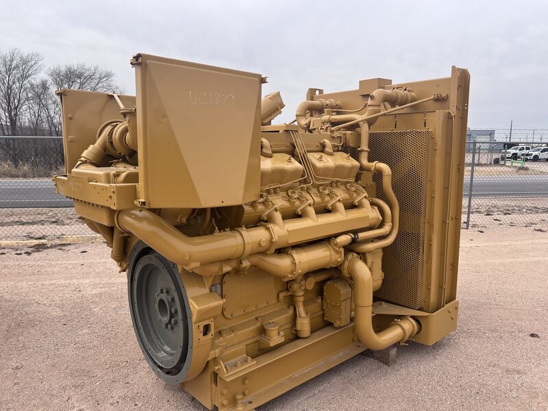 550 BHP Caterpillar #D379PCTA, industrial diesel engine, 1200 pumping - Image 3