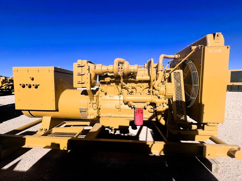225 KW Caterpillar #D3406-T, diesel generator set, 480 Volts, 270 HP, 3406 diesel engine - Image 2
