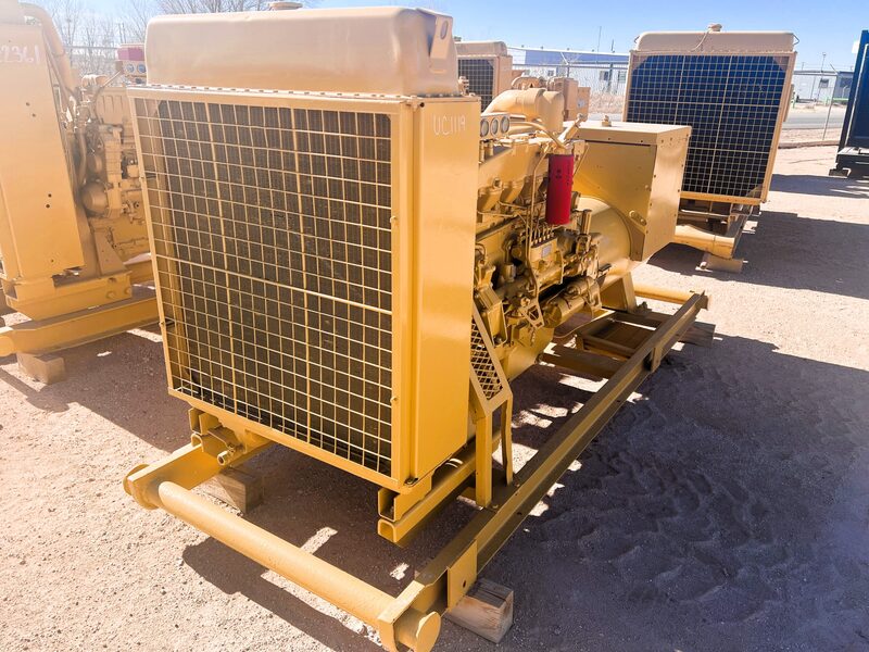 225 KW Caterpillar #D3406-T, diesel generator set, 480 Volts, 270 HP, 3406 diesel engine - Image 4