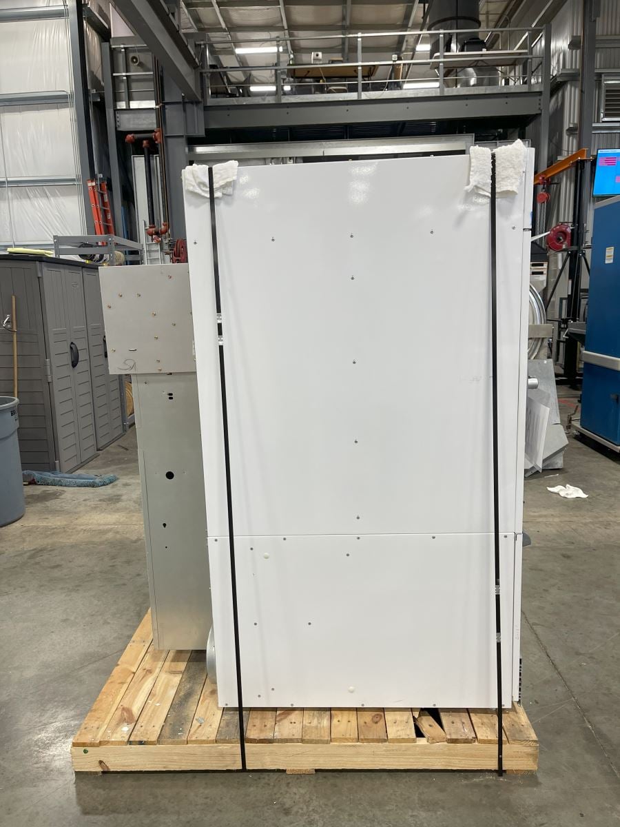 55 lb. Unimac #UT055N, NG Dryer, reversing cylinder, 480 V., 2022 - Image 3