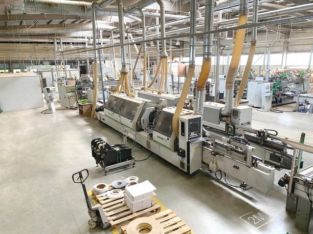 Biesse #Stream-SB2-9.5, Double-Side Sizing & Edgebanding Machine, 60mm thick panel, Sinitra Control, 131 FPM - Image 2