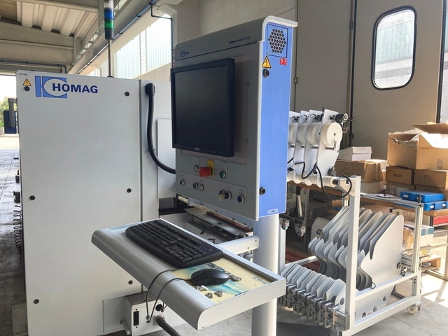 Homag #KFL-610/20/E3, Single Side " Softforming" Squaring and Edge Bander, LH, 2.4" thick panel, 131 FPM - Image 3