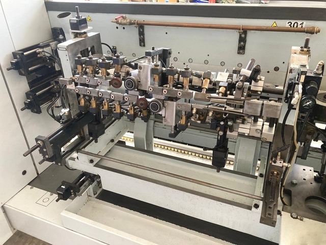 Homag #KFL-610/20/E3, Single Side " Softforming" Squaring and Edge Bander, LH, 2.4" thick panel, 131 FPM - Image 8