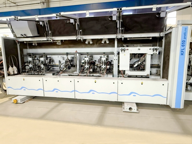 Homag #KFL-610/20/E3, Single Side " Softforming" Squaring and Edge Bander, LH, 2.4" thick panel, 131 FPM - Image 10