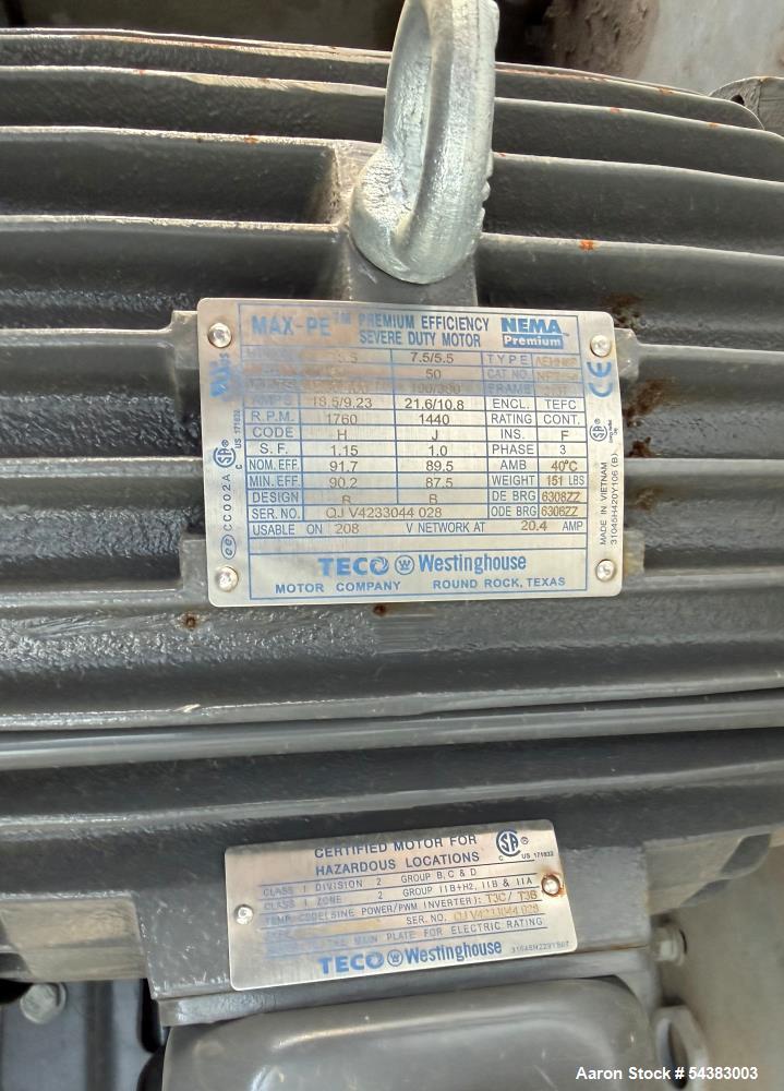 300 sq.ft., 50 psig, Kelvion, Air Cooled Fin Fan Heat Exchanger, Stainless Steel, 2023 - Image 7