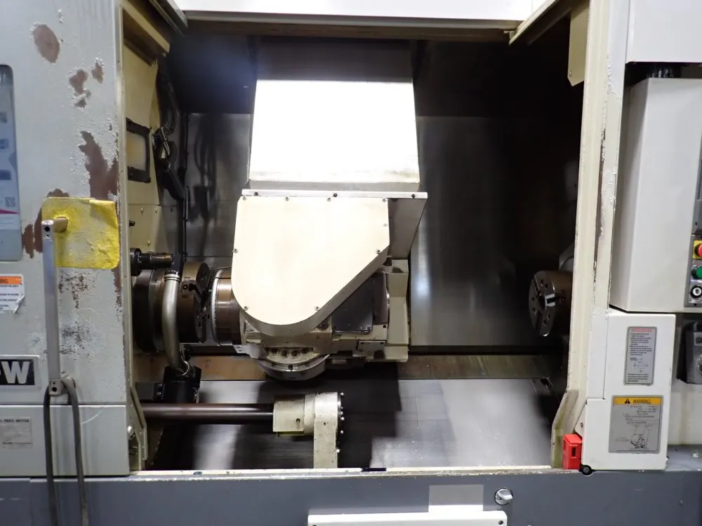 Okuma #Multus-B300-W, CNC Lathe, OSP-P200L Control, Chip Conv., probe, 2008 - Image 4
