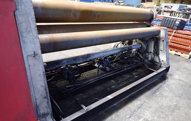 Promau #MCB-2527, Plate Bending Roll, 100", 18 HP, 460 V., 2006 - Image 10
