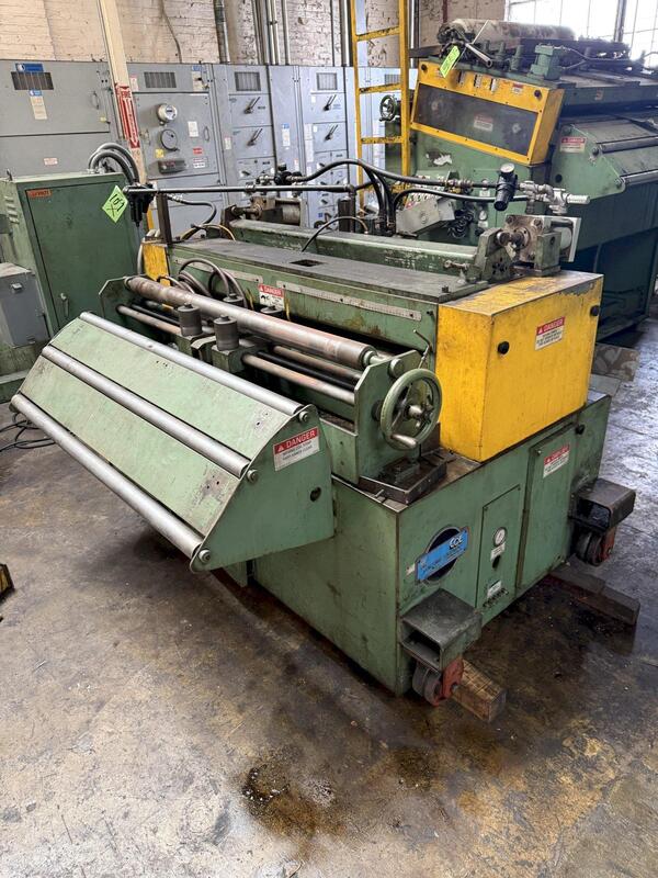54" Coe Press Equipment, feeder - Image 2