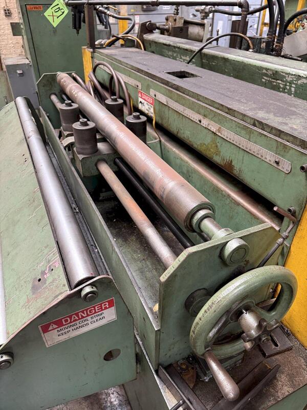 54" Coe Press Equipment, feeder - Image 5