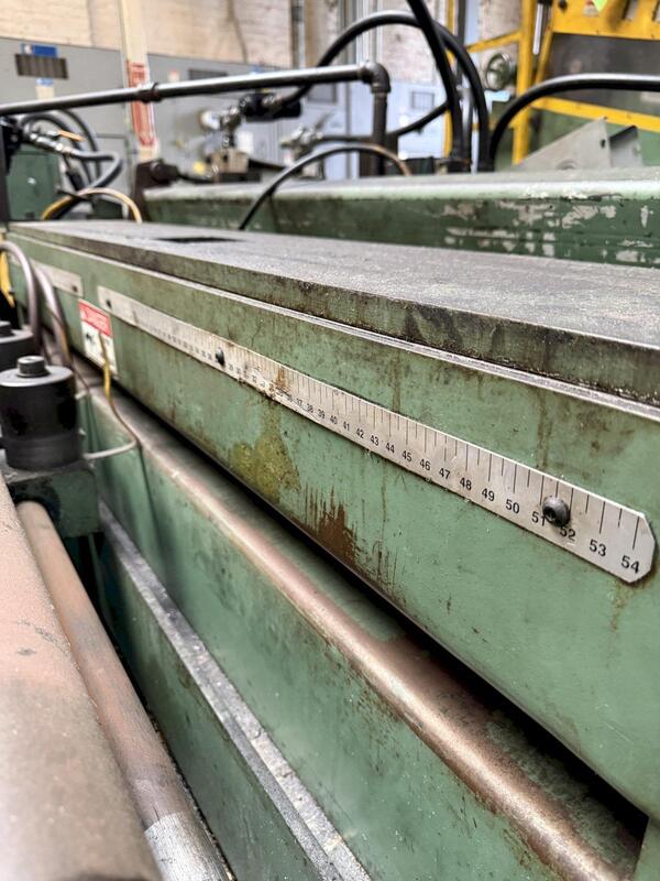 54" Coe Press Equipment, feeder - Image 6