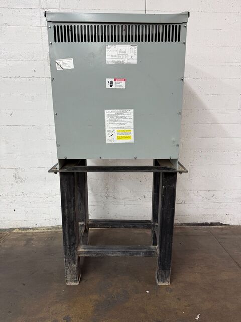 75 KVA 480 Primary, 208Y/120 Secondary, General Electric, 9T10A1004, transformer, 3-phase - Image 1