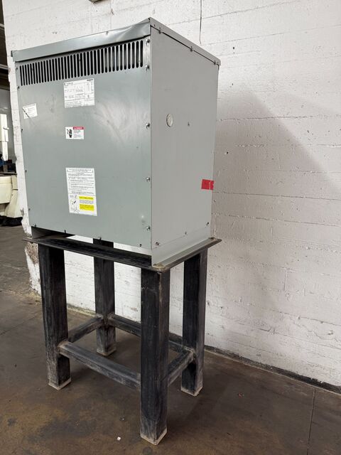 75 KVA 480 Primary, 208Y/120 Secondary, General Electric, 9T10A1004, transformer, 3-phase - Image 4