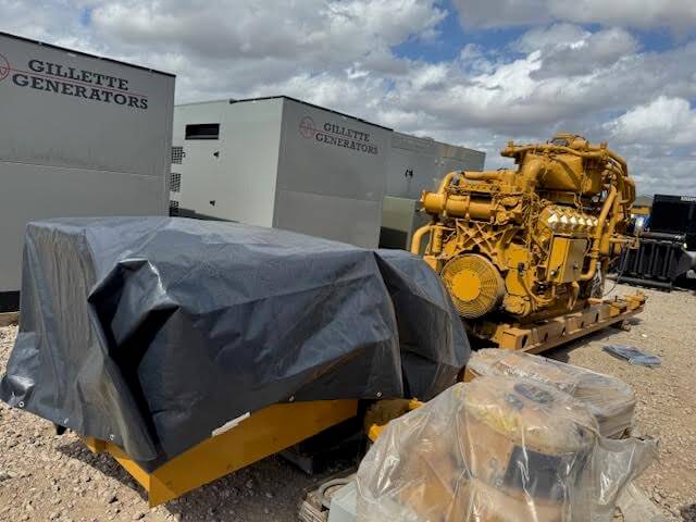 1356 KW, 1800 RPM, Caterpillar #G3516TA-SR4, Gen End, 8,891 hours, 2013 - Image 2