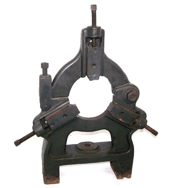 Steady Rest For 22" Lathe, cast iron, steel jaws - Image 5