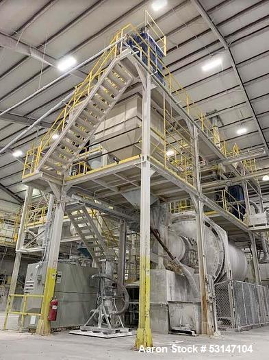 8' x 15' Anivi, Zircon Ball Mill Plant, 370 HP Drive,, Air Classifier & Dust Collection - Image 1