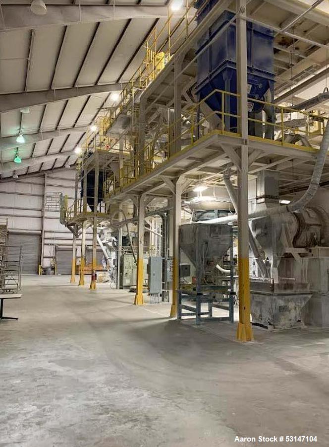 8' x 15' Anivi, Zircon Ball Mill Plant, 370 HP Drive,, Air Classifier & Dust Collection - Image 3