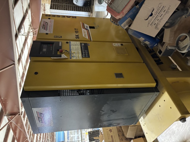 15 HP, Kaeser #SK-15-T, Compressor, 64 cfm, 125 psi, 2006 - Image 2