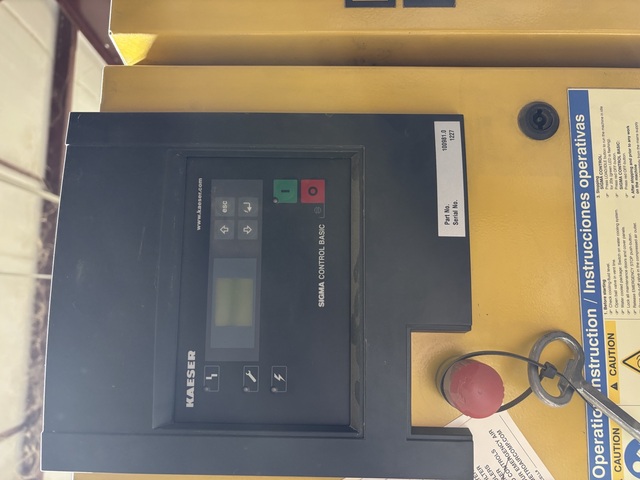 15 HP, Kaeser #SK-15-T, Compressor, 64 cfm, 125 psi, 2006 - Image 3