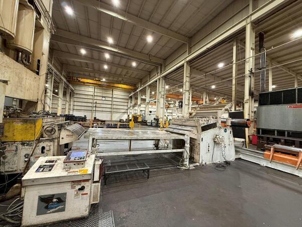 30000 lb. Coe Press Equipment, Servo Coil Feed Line, 72" coil width, 0.09" thickness, 30 HP AC drive - Image 6