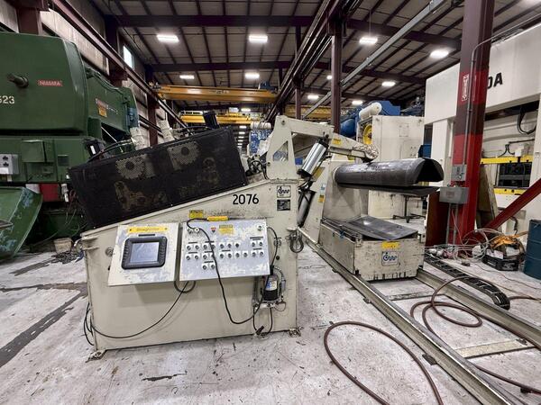 30000 lb. Cooper Weymouth Peterson, Servo Coil Feed Line, 72" coil width, 1999 - Image 2