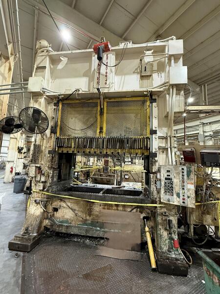 400 Ton, Minster #E2-400-96-48-Hevi-Stamper, Straight Side Double Crank Mechanical Press, 96" x 48" bed & - Image 1