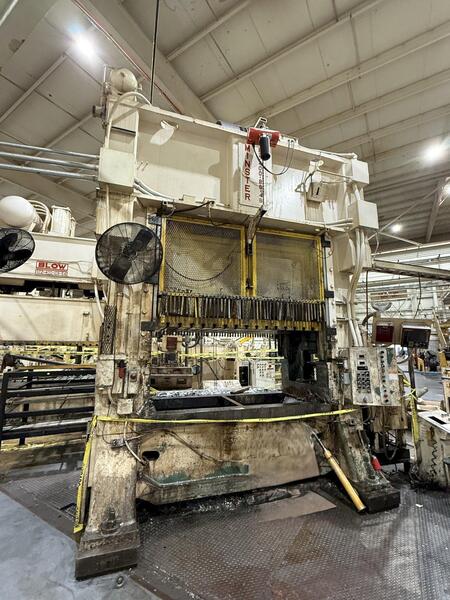 400 Ton, Minster #E2-400-96-48-Hevi-Stamper, Straight Side Double Crank Mechanical Press, 96" x 48" bed & - Image 2