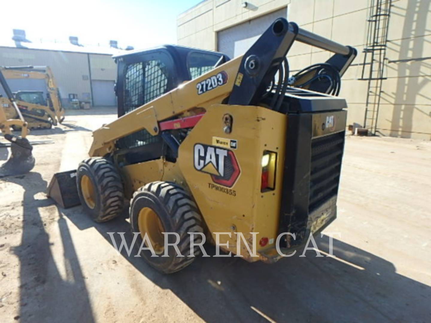Cat 272D3 C3H1, Skid Steer Loader, 2069 hours, S/N: TP900355, 2023 - Image 4