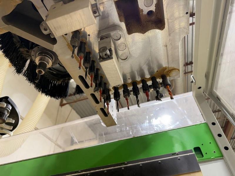 Biesse #Rover-B-7.65, flat table machine, 5' x20'tbl., 240" X, 61.4" Y, 7" Z, 24k RPM, 12 ATC, 2008 - Image 9