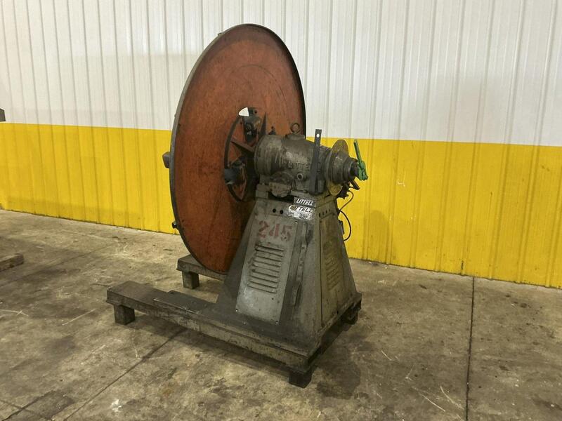 4000 lb. Littell #40-18, uncoiler, 18" width, 16"-20" ID - Image 6