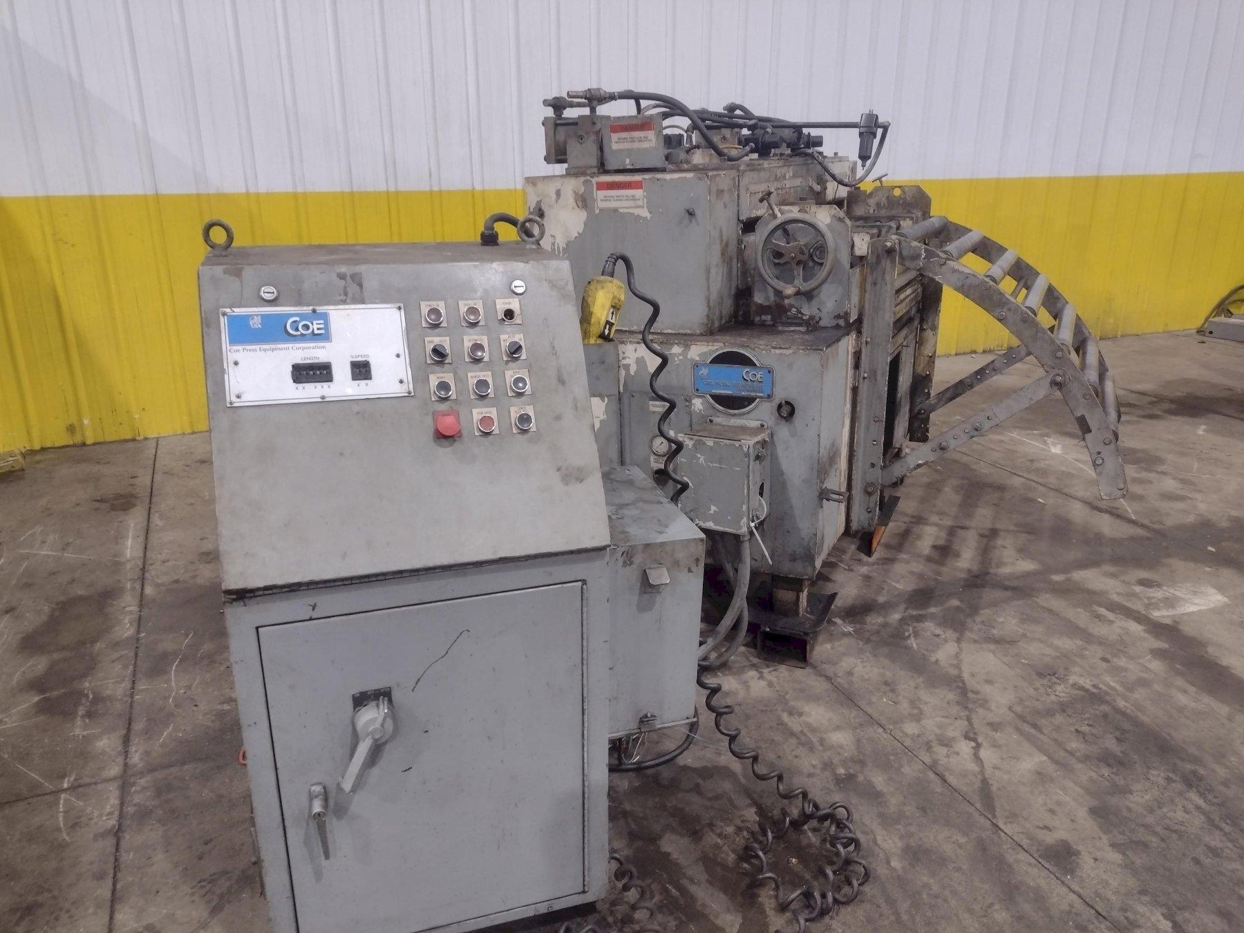 36" Coe Press Equipment, servo feeder - Image 3