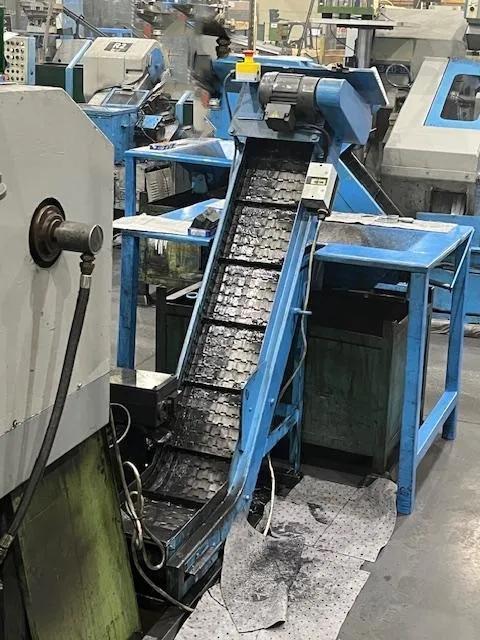 TLM #R8, High-Speed Thread Roller, 12" washer vibratory feeder, 21" blank vibratory feeder, loader, SEMS - Image 8
