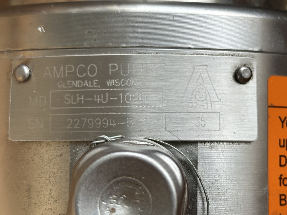 Bornemann #SLH-4U-1000, Twin Screw Pump, NEW - Image 3